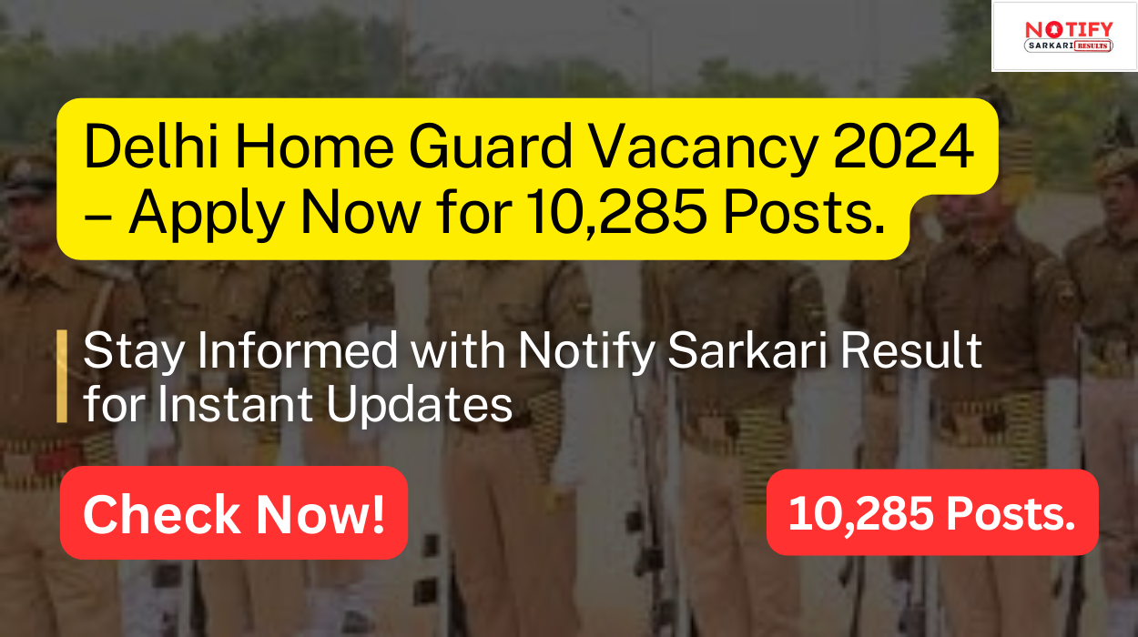 Delhi Home Guard Recruitment For Vacancies