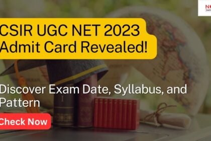 CSIR UGC NET 2023 Admit Card