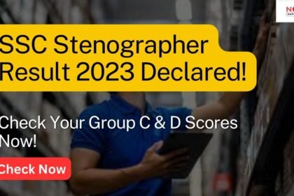 SSC Stenographer Result 2023