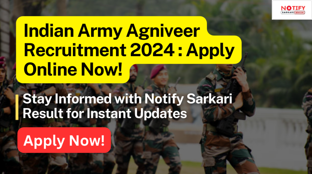 Indian Army Agniveer Recruitment 2024