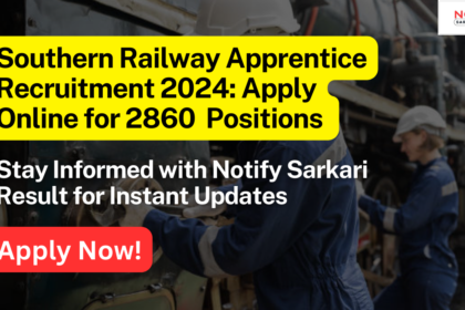 Southern Railway Apprentice Recruitment 2024