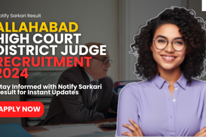 Allahabad High Court District Judge Recruitment 2024