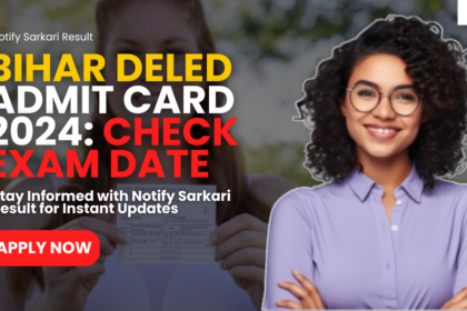 Bihar Deled Admit Card 2024