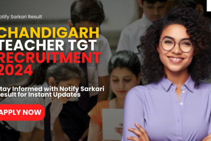 Chandigarh Teacher TGT Recruitment 2024