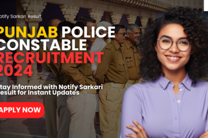 Punjab Police Constable Recruitment 2024