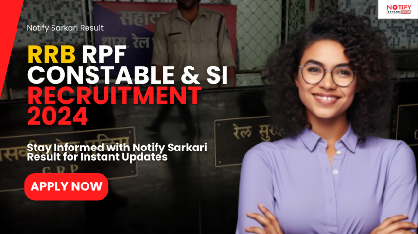 RRB RPF Constable & SI Recruitment 2024