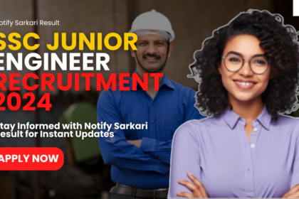 SSC Junior Engineer Recruitment 2024