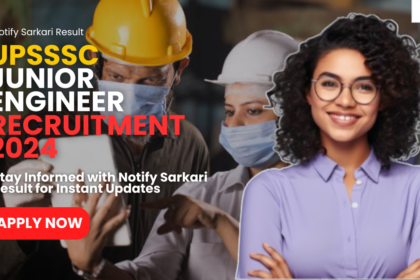 UPSSSC Junior Engineer Recruitment 2024