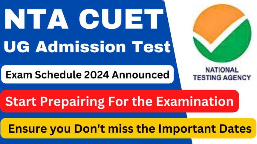 NTA CUET UG Admission Test 2024