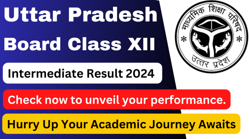 UP Board Class XII Intermediate Result 2024