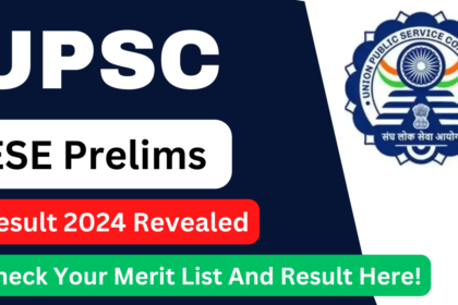 UPSC ESE Prelims Result 2024